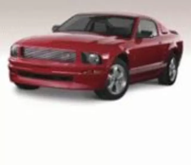 A8MST20049FJV - Exterior: GT-4 Piece Body Kit - Candy Apple Red for Ford: Mustang Image