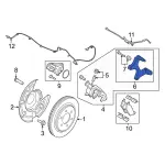 ML3Z2B511F - Brakes: Caliper Support for Ford: F-150 Image