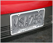 License Plate Frame - Mitsubishi (MZ314111)