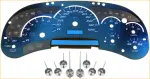 100107B - Body: Instrument Cluster Upgrade Kit - Aqua With Transmission Temperature for Dorman Image