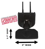 183252 - : HD Universal Hitch Step; Fits 2 in. Receiver; Black; Black Out; Single for Carr Image