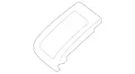 21268917087H52 - Body: Pkg Tray Trim Cover for Mercedes-Benz Image