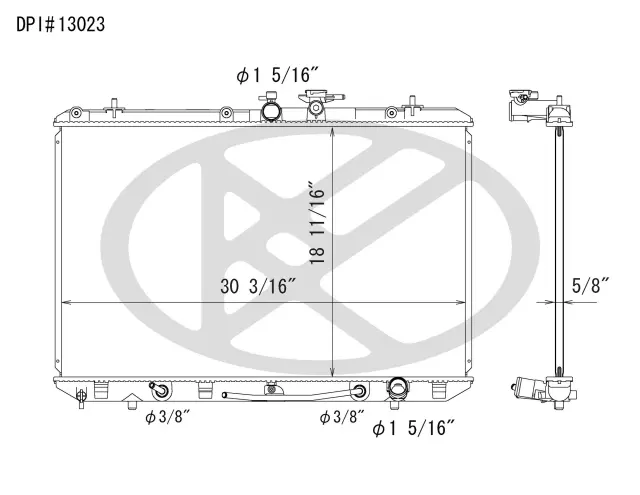 A13023 - : Koyorad Radiator for Koyo Image