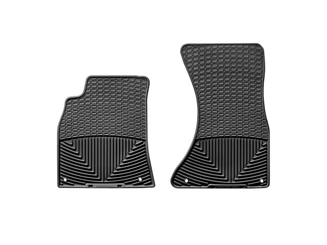 W111 - Accessories: Front Black All Weather Floor Mats for WeatherTech Image