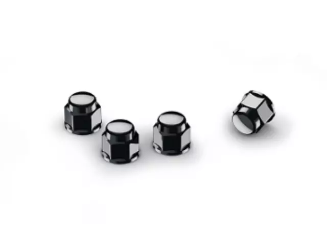 8W42TGG101 - : 2017-2022 Honda Wheel Lug Nut Set (Black) (1 SET = 4 NUTS) for Honda: Accord, Civic, CR-V, Fit, HR-V, Insight Image