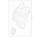 2228004900 - Driver Seat: Valve Block for Mercedes-Benz Image