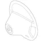 22046004031A61 - Steering: Steering Wheel for Mercedes-Benz Image