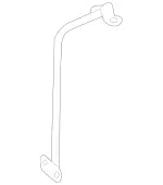 204880016464 - Front-End Assembly, Front Panel: Bracket for Mercedes-Benz: C250, C300, C350, C63 AMG Image