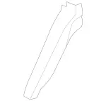 463637012464 - Side Panels: Pillar for Mercedes-Benz Image