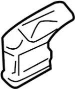 279321BA0A - : Rear Duct for INFINITI: EX35, EX37, QX50 Image