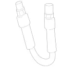 123420552864 - Springs, Suspension and Hydraulics: Line for Mercedes-Benz Image