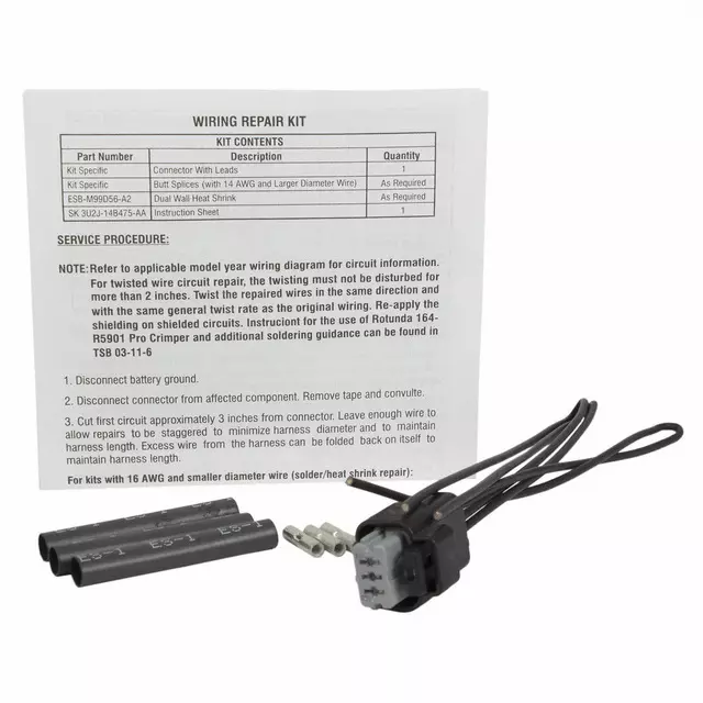 FU2Z14S411AGA - : Wire Assembly for Ford Image