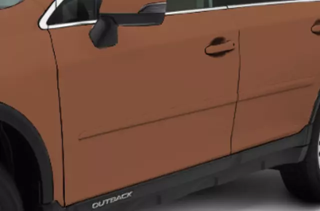 J101SXC200Q6 - Exterior: Body Side Molding - Cinnamon Brown Pearl for Subaru Image