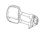 1C7Z17683DAA - Body: Mirror Assembly for Ford: Excursion Image