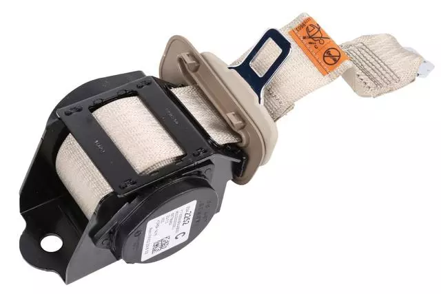 19329804 - : Neutral Rear Center Seat Belt with Retractor for GM Image