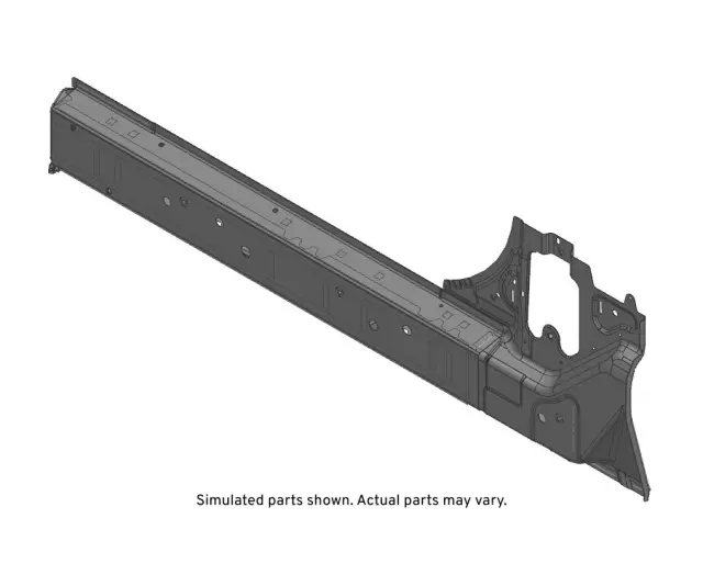 84615770 - : Inner Rocker - Passenger Side (RH) for Chevrolet: Silverado 1500, Silverado 2500 HD, Silverado 3500 HD | GMC: Sierra 1500, Sierra 2500 HD, Sierra 3500 HD Image