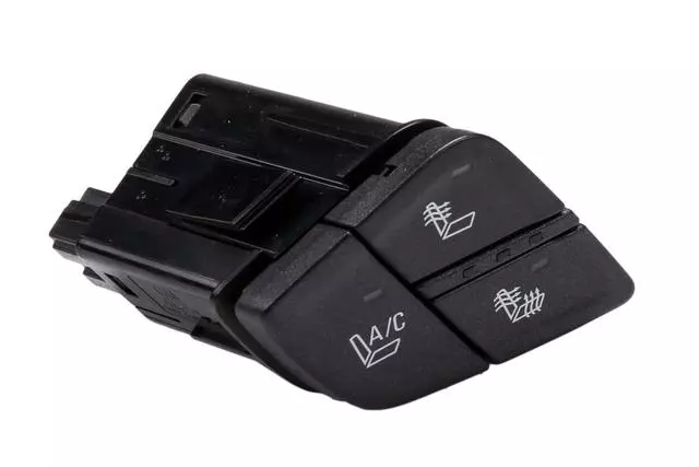 Black Carbon Metallic Driver Seat Heater Switch - GM (22883143)