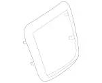 46368041719D06 - Body: Center Bezel for Mercedes-Benz Image