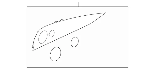 2137307902 - Rear Doors: Trim Bar for Mercedes-Benz: E300, E350, E43 AMG, E53 AMG, E63 AMG S Image image