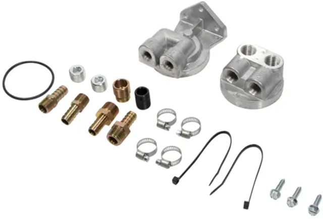 292 - : Engine Oil Filter Remote Mount Kit for Hayden Image