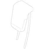 16797019037G26 - Body: Headrest for Mercedes-Benz Image