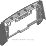 23282571 - : Rear Seat Cushion Frame for GM Image