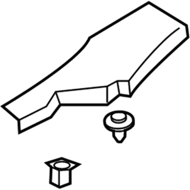 DS7Z5413229AD - : Rear Sill Plate for Ford: Fusion, Police Responder Hybrid, SSV Plug-In Hybrid Image