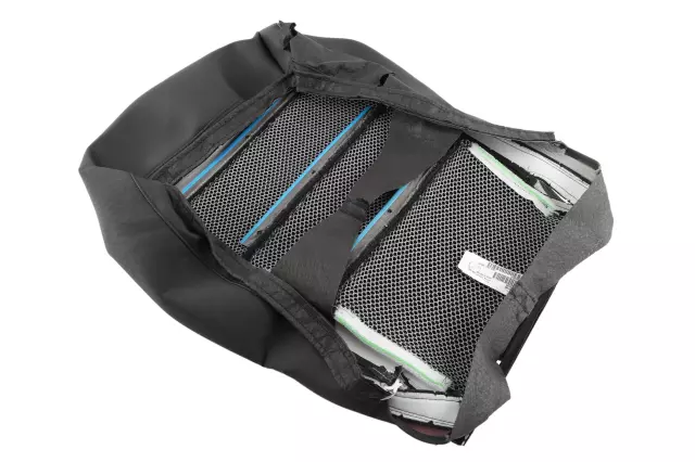 22994466 - : 2014-2019 Chevrolet Corvette - Jet Black Driver Seat Cushion Cover for GM Image