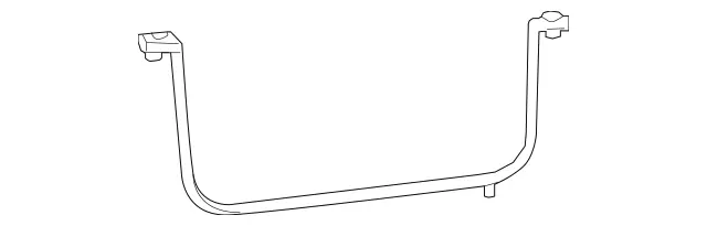 2134707900 - Fuel System: Tensioning Strap for Mercedes-Benz: AMG GT 43, AMG GT 53, AMG GT 63, AMG GT 63 S, AMG GT 63 S E Performance, C63 AMG, C63 AMG S, CLS450, CLS53 AMG, E43 AMG, E53 AMG, E63 AMG S Image image