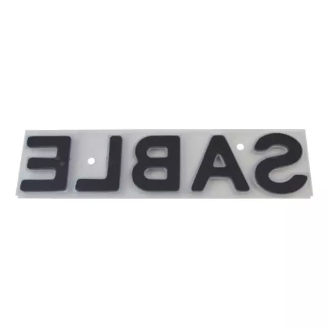 8T5Z6342528A - Body: Nameplate for Mercury: Sable Image