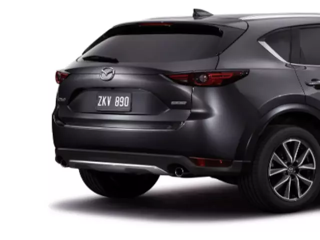 Bumper Trim, Rear w/ Hitch - Mazda (KB8W-V3-300)