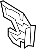 214971LA0B - Cooling System: Side Seal for Infiniti Image