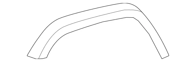 4638808902 - Bumper/Fender/Hood: Fender Flare, Front for Mercedes-Benz: G500, G550, G580, G63 4x4 Squared AMG, G63 AMG Image image