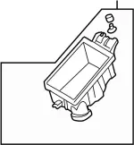 165280W000 - : Air Cleaner Body for Infiniti Image