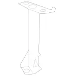 2125200841 - : Holder for Mercedes-Benz Image