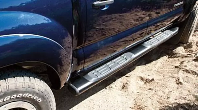 OEM NEW Right & Left Side Step Running Board Nerf Bar Black Access CabFits 2011-2020 Toyota Tacoma - Toyota (PT76735111)