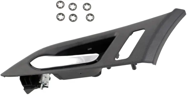 82521 - Body: Interior Door Handle Black/Chrome, Sedan, wo/Memory for Dorman Image