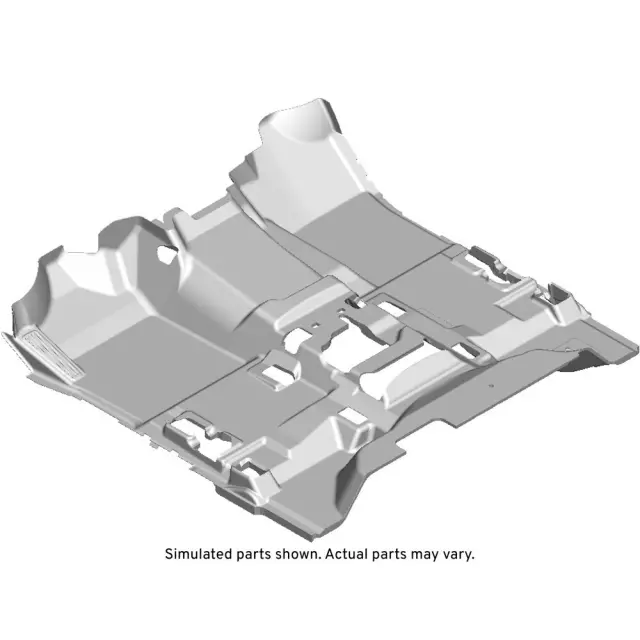 23311925 - : Jet Black Floor Panel Mat for GM Image