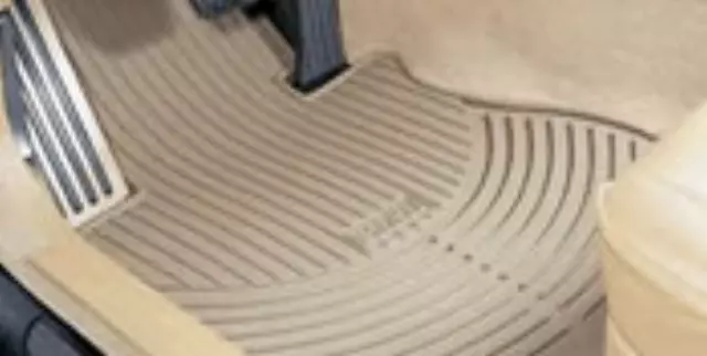 82550417966 - Interior: All Weather Rubber Floor Mats - Front - Gray for BMW Image