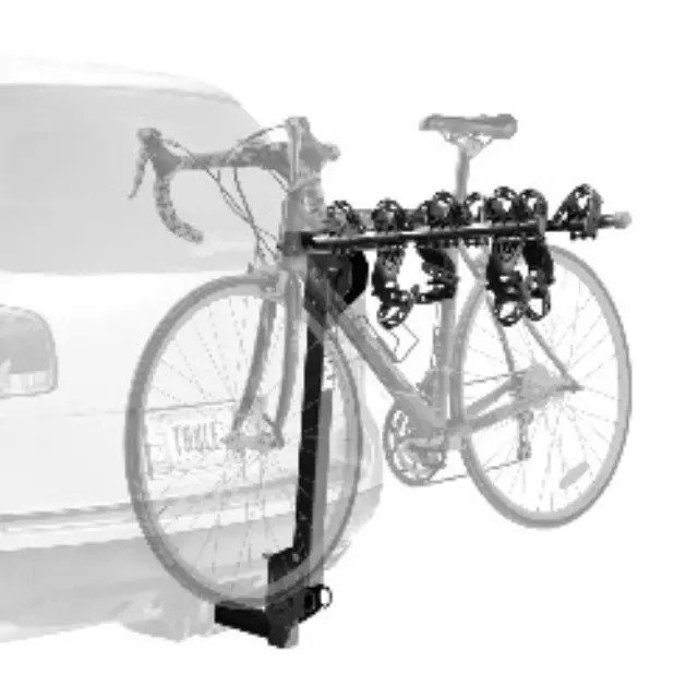 19419508 - Cargo Management: Hitch Mounted 2-Bicycle Camberandtrade; Carrier for Buick: Enclave, Encore, Encore GX, Envision, Regal Sportback, Regal TourX, Verano | Cadillac: CTS, Escalade, Escalade ESV, Escalade EXT, SRX, XT4, XT5, XT6 | Chevrolet: Avalanche, Blazer, Blazer EV, Bolt EV, Camaro, Captiva Sport, Colorado, Cruze, Cruze Limited, Equinox, Equinox EV, Express 1500, Express 2500, Express 3500, Express 4500, HHR, Silverado 1500, Silverado 1500 Classic, Silverado 1500 LTD, Silverado 2500 HD, Silverado 3500 HD, Silverado EV, Sonic, SS, Suburban, Suburban 1500, Suburban 2500, Suburban 3500 HD, Tahoe, Trailblazer, Traverse, Trax, Uplander, Volt | GMC: Acadia, Acadia Limited, Canyon, Envoy, Savana 1500, Savana 2500, Savana 3500, Savana 4500, Sierra 1500, Sierra 1500 Limited, Sierra 2500 HD, Sierra 3500 HD, Sierra EV, Terrain, Yukon, Yukon XL, Yukon XL 1500, Yukon XL 2500 Image