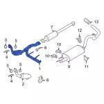 ML3Z5E212R - : Catalytic Converter for Ford: F-150 Image