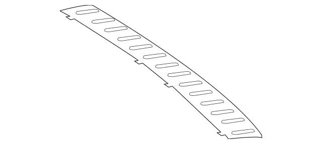 1668840190 - Detachable Parts: Protective Plate for Mercedes-Benz: GL350, GL450, GL550, GL63 AMG, GLS350d, GLS450, GLS550, GLS63 AMG Image image