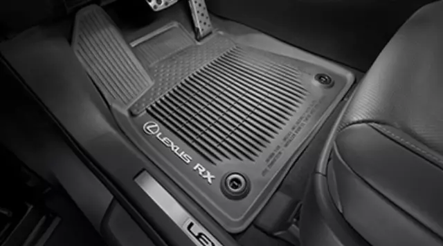 PT9084818240 - Interior: All-Weather Floor Liners, Noble Brown for Lexus: RX350, RX350L Image