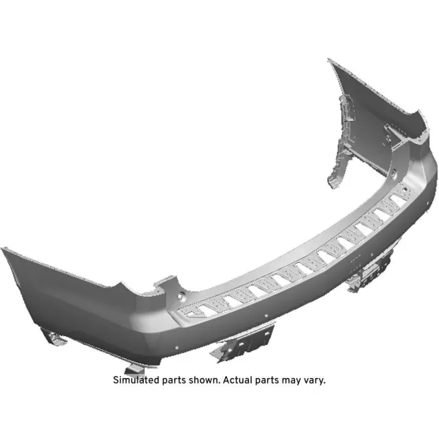 84842064 - : Primed Rear Bumper Upper Fascia for Cadillac: Escalade Image