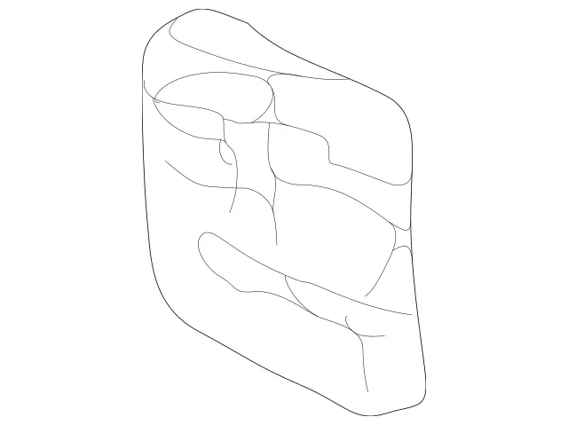 2108858537 - Body: Energy Absorber for Mercedes-Benz Image