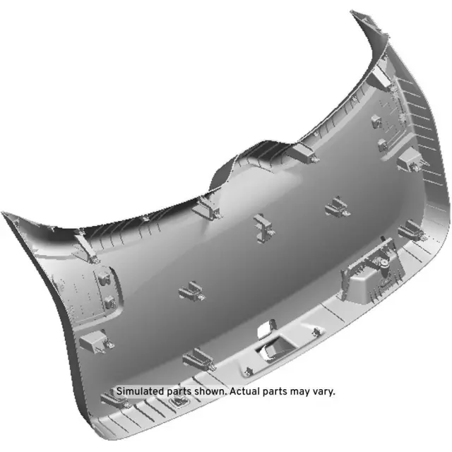 85126142 - Body: Lower Gate Trim for Chevrolet: Blazer Image