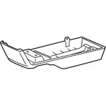 1L5Z13043B62AAB - Body: Bottom Panel for Ford: Ranger Image