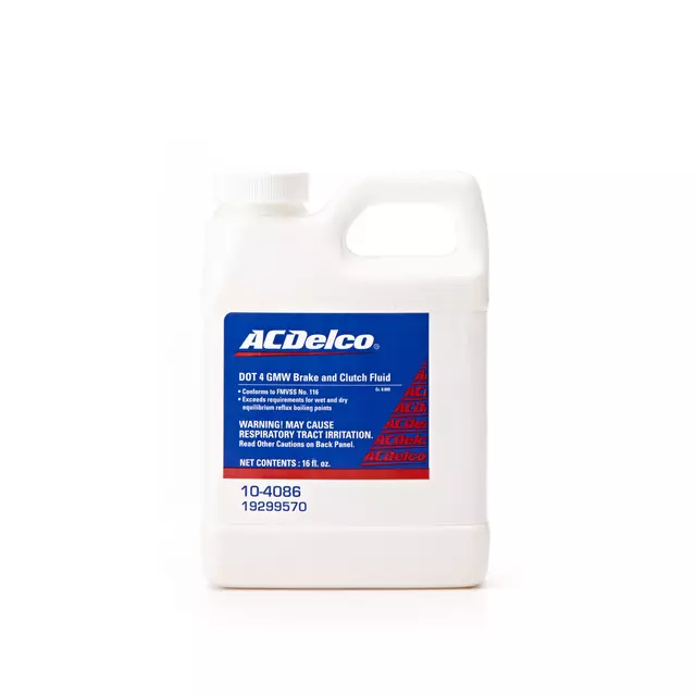 104086 - Oil, Fluids and Chemicals: Brake Fluid for Buick: Cascada, Enclave, Encore, Encore GX, Envision, Envista, Regal, Regal Sportback | Cadillac: CT4, CT5, CT6, CTS, Escalade, Escalade ESV, ESCALADE IQ, LYRIQ, XT4, XT5, XT6 | Chevrolet: Blazer, Blazer EV, Bolt EUV, Bolt EV, Camaro, Caprice, Colorado, Corvette, Equinox, Equinox EV, Express 2500, Express 3500, Malibu, Silverado 1500, Silverado 1500 LTD, Silverado 2500 HD, Silverado 3500, Silverado 3500 HD, Silverado EV, Spark, Spark EV, SS, Suburban, Tahoe, Trailblazer, Traverse, Traverse Limited, Trax | GMC: Acadia, Canyon, Hummer EV Pickup, Hummer EV SUV, Savana 2500, Savana 3500, Sierra 1500, Sierra 1500 Limited, Sierra 2500 HD, Sierra 3500, Sierra 3500 HD, Terrain, Yukon, Yukon XL Image
