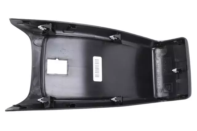 Jet Black Front Floor Console Rear Trim Panel - GM (84166921)