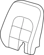 876705DB0A - : Seat Back Cover for Infiniti Image